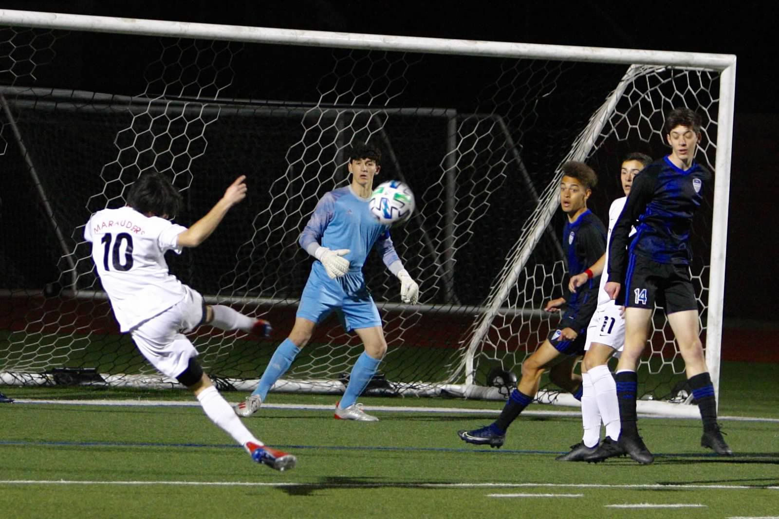 Hebron Soccer Owen Passmore